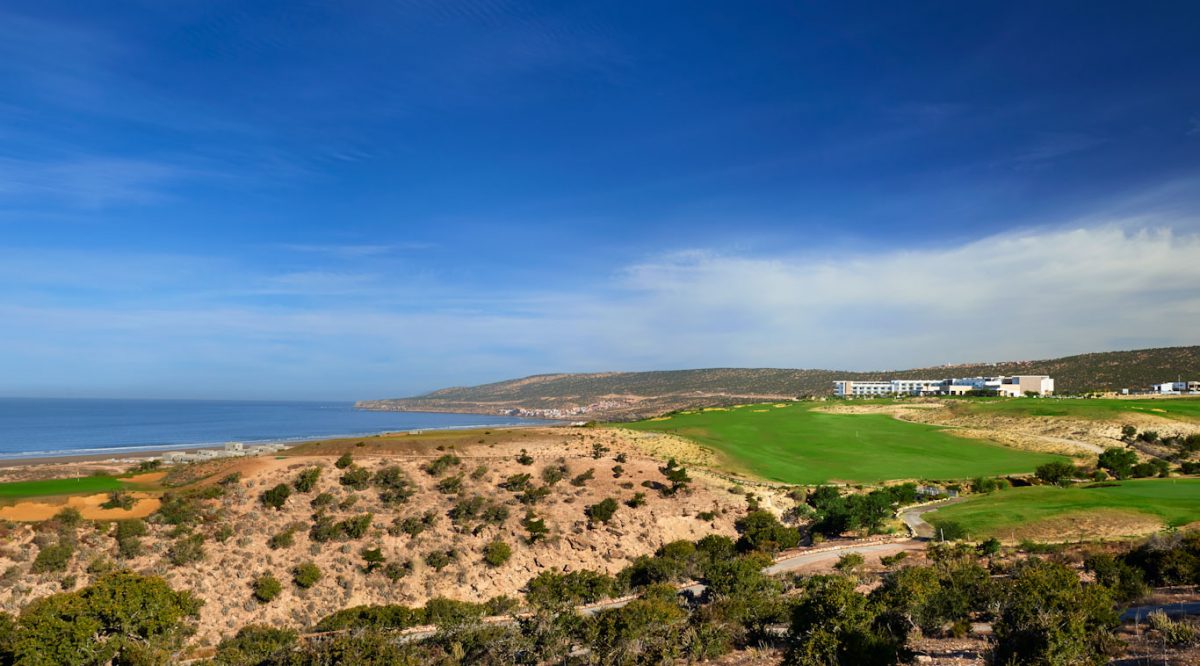 View over Golf Tazegzout, Agadir, Morocco
