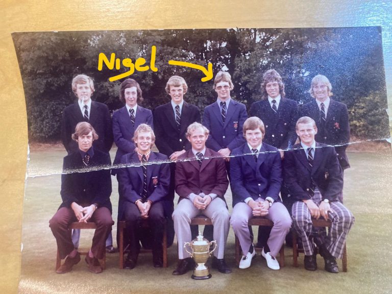 Nigel Burch’s two greatest passions