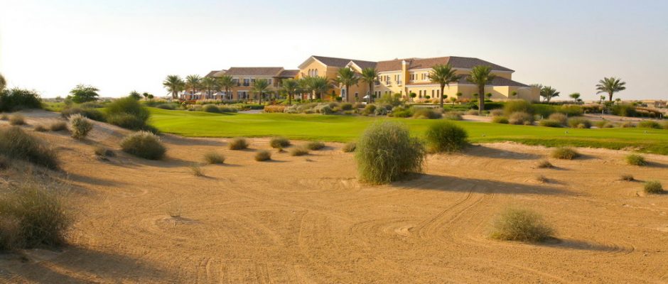 Country club setting at Arabian Ranches Golf Club, Dubai