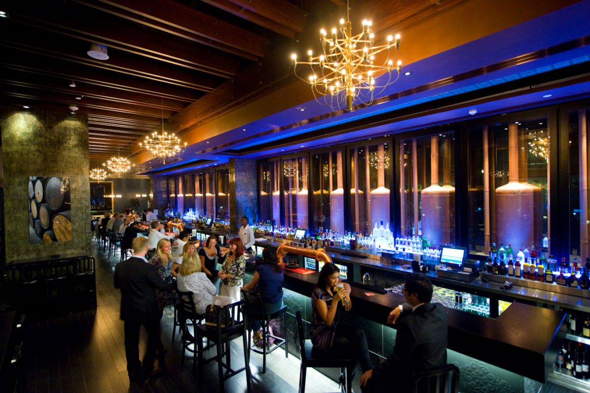 The Stills bar at The Crowne Plaza Hotel, Yas Island, Abu Dhabi
