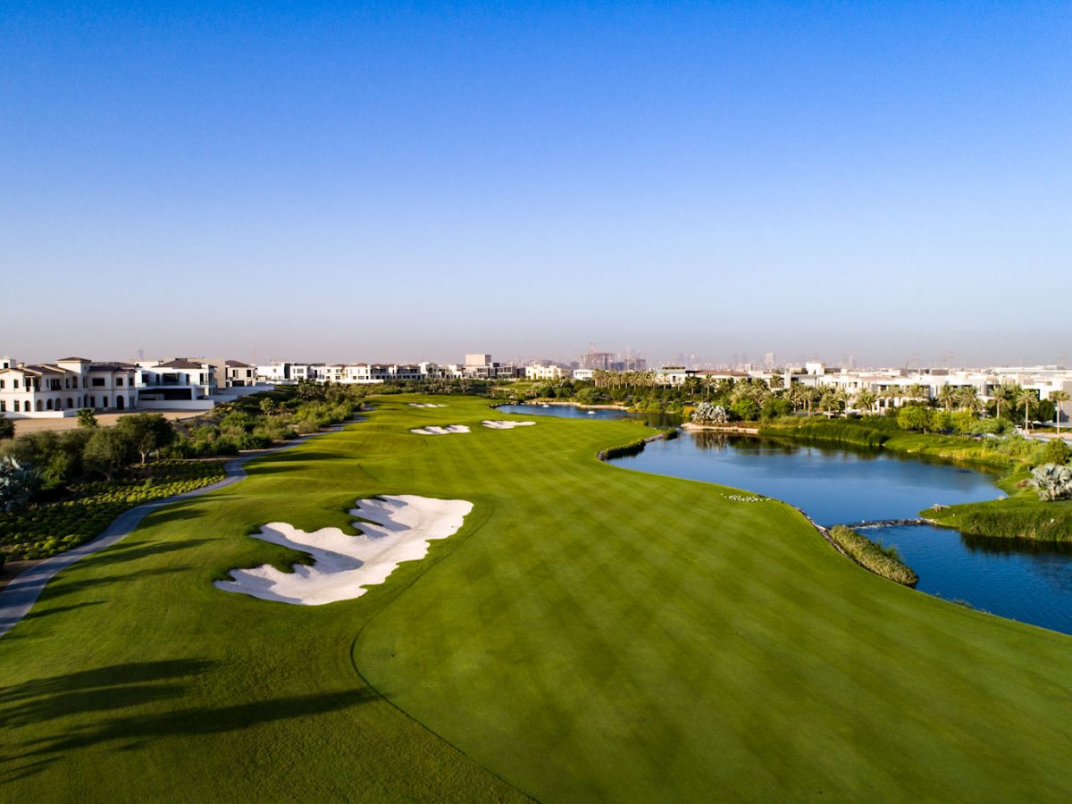 The fairway beckons at Dubai Hills Golf Club