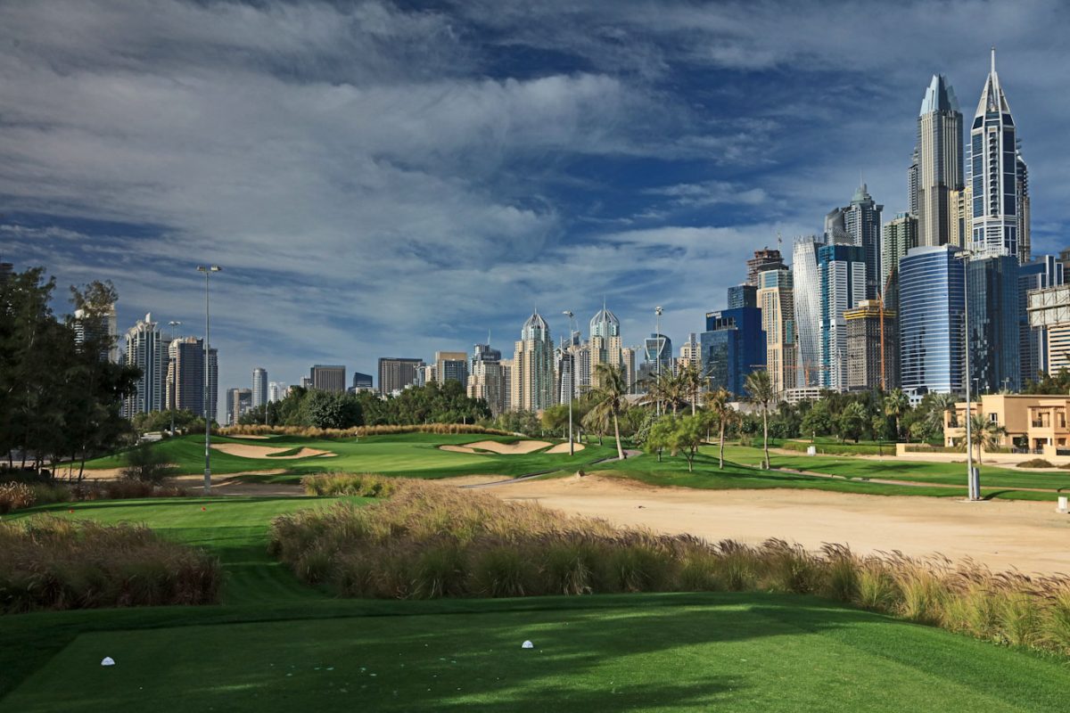 The Majlis golf course at Emirates Golf Club, Dubai