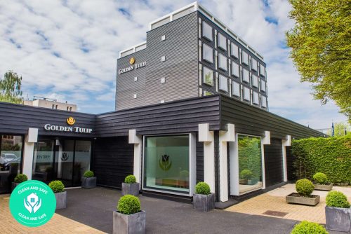 The exterior of the Golden Tulip Hotel, The Hague, Netherlands