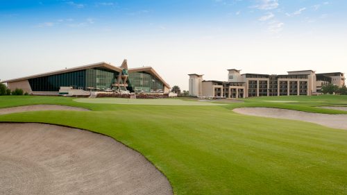 The exterior of The Westin Resort Golf and Spa, Abu Dhabi