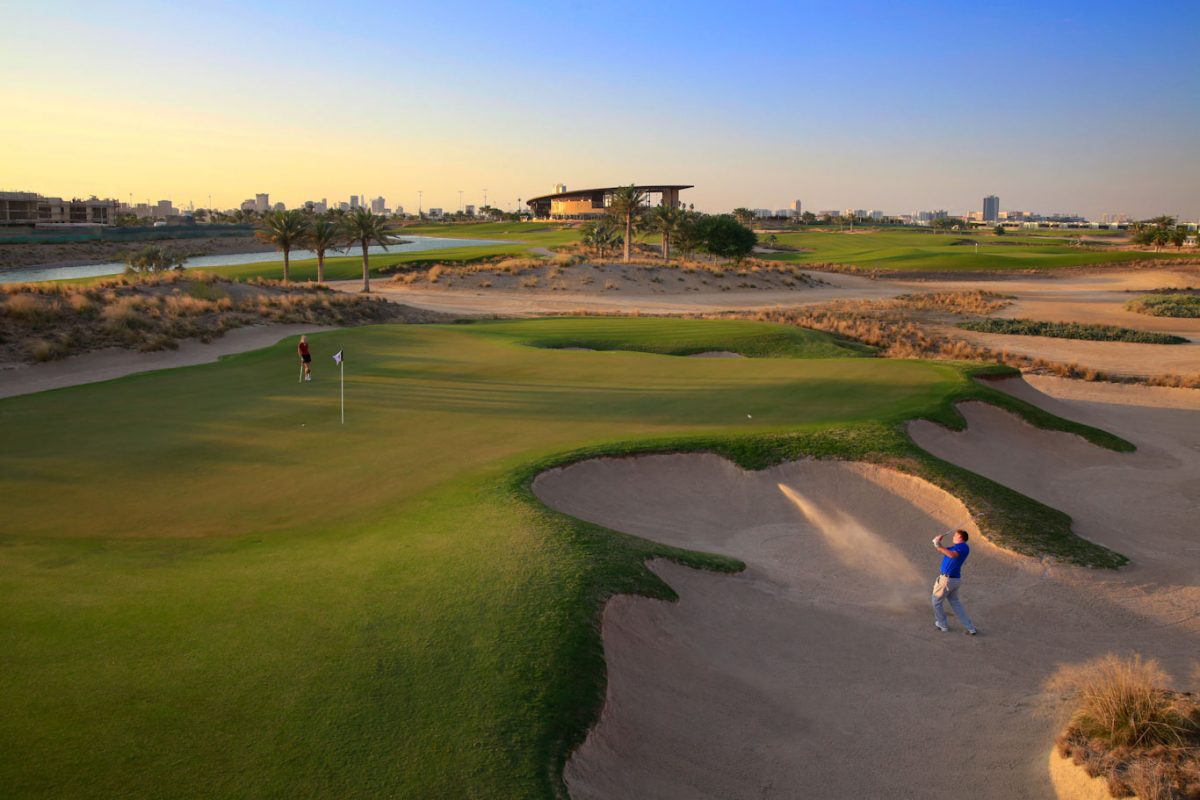From bunker to green at Trump International Golf Club, Dubai