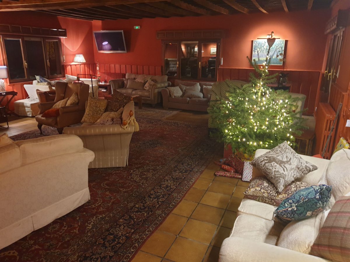 Christmas at Casa Agara accommodation, near Bilbao, Spain