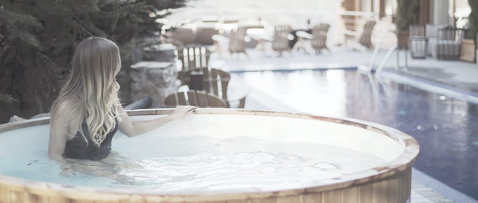 Jacuzzi spa at Puento Romano Beach Resort, Marbella, Spain