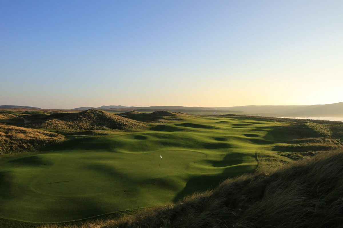 Undulating fairways and tough rough dominate the game at The Machrie Hotel and Golf Links, Isle of Islay