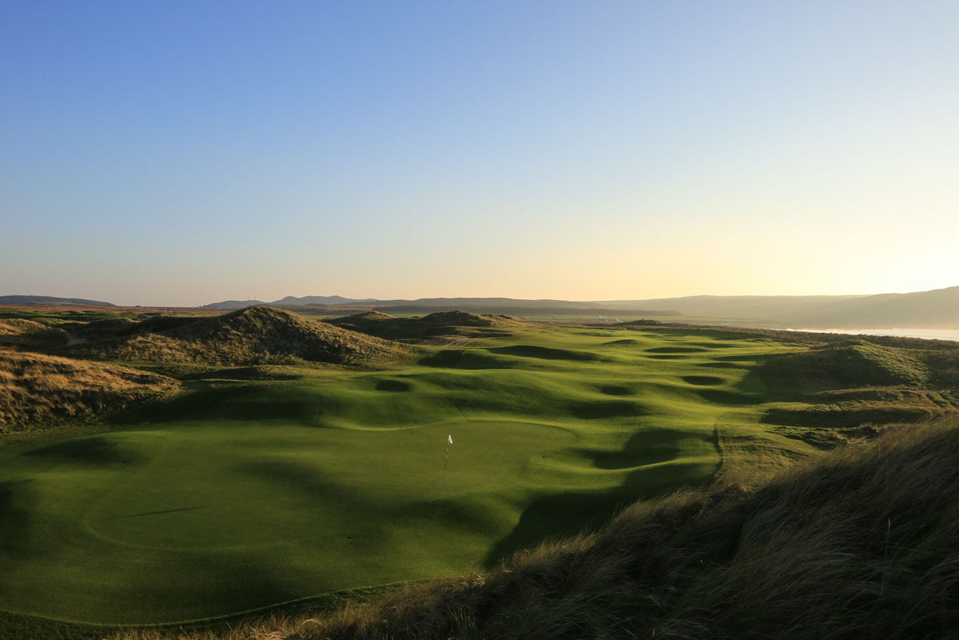 Undulating fairways and tough rough dominate the game at The Machrie Hotel and Golf Links, Isle of Islay