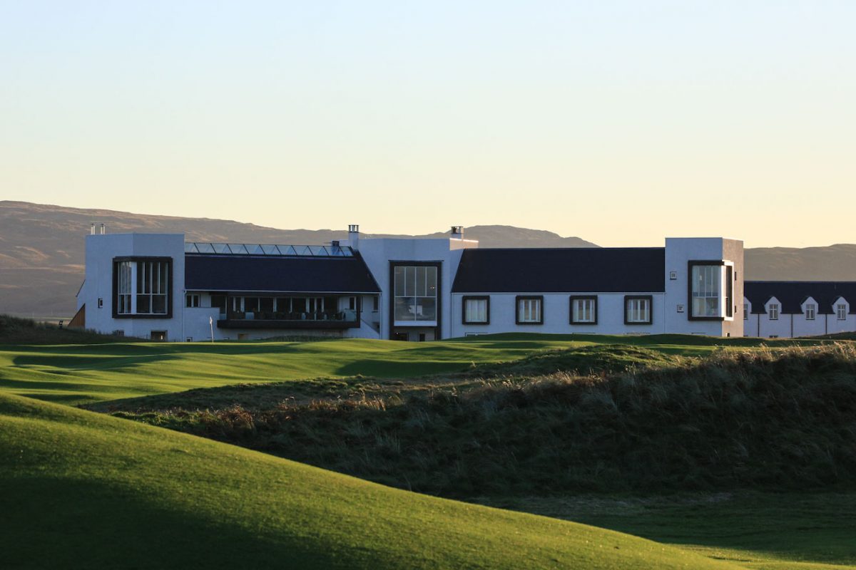 The hotel at The Machrie Hotel and Golf Links, Isle of Islay