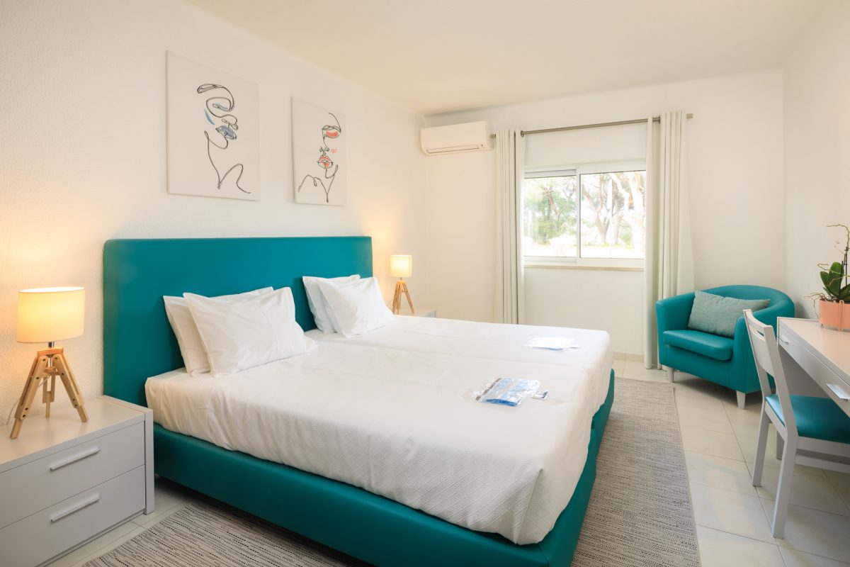 Attractive bedrooms at the Vale do Lobo Resort Algarve, Portugal