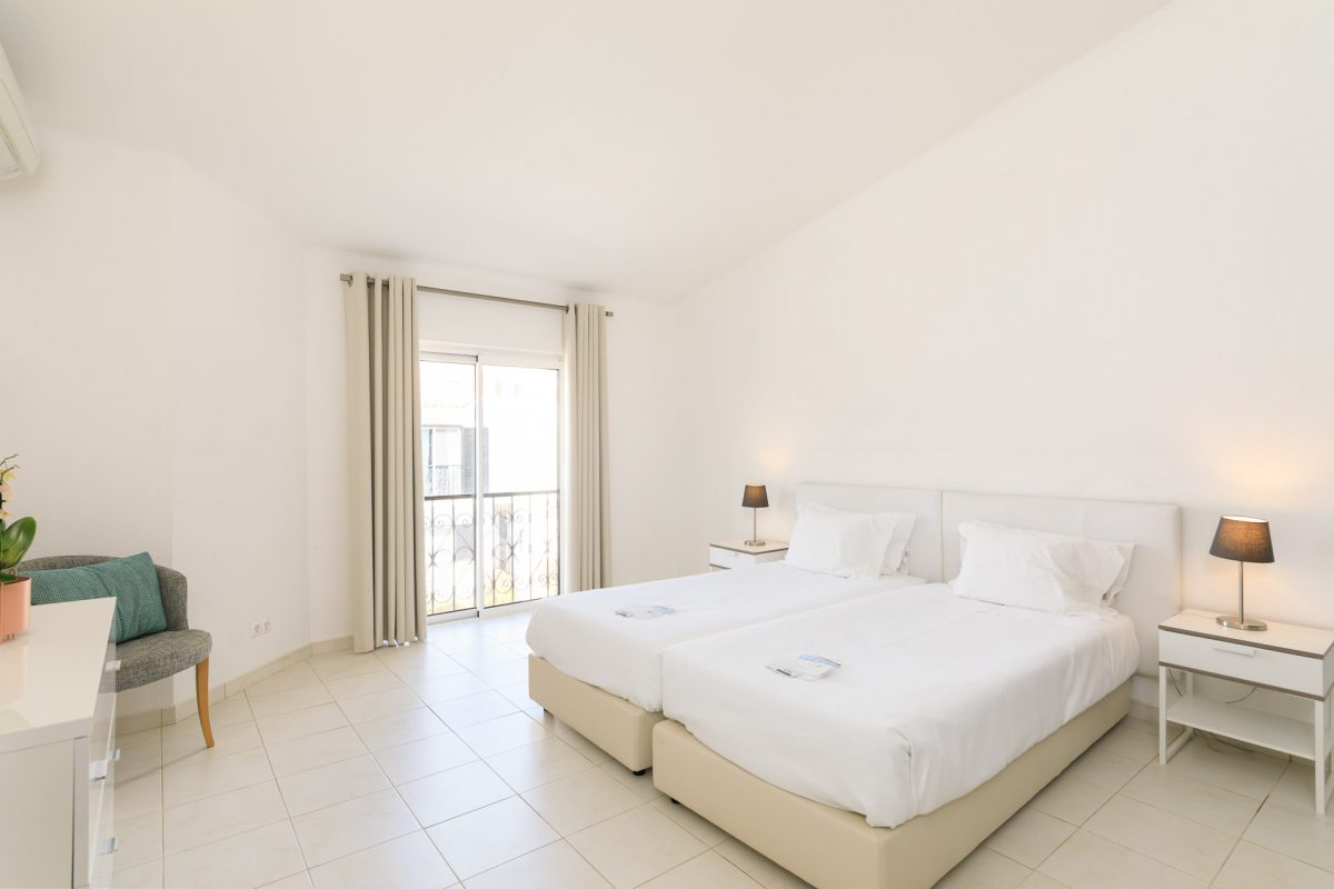 Large bedroom at Vale do Lobo Resort, Algarve