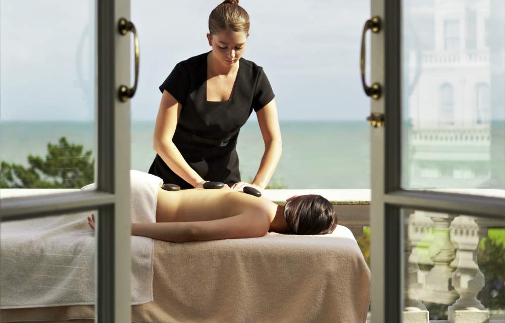 Spa treatment at The Grand Hotel Eastbourne