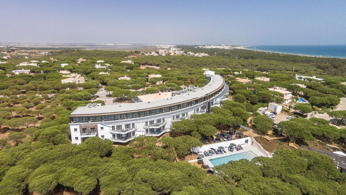 Aerial view of Praia Verde Boutique Hotel Castro Marim, Algarve, P:ortugal
