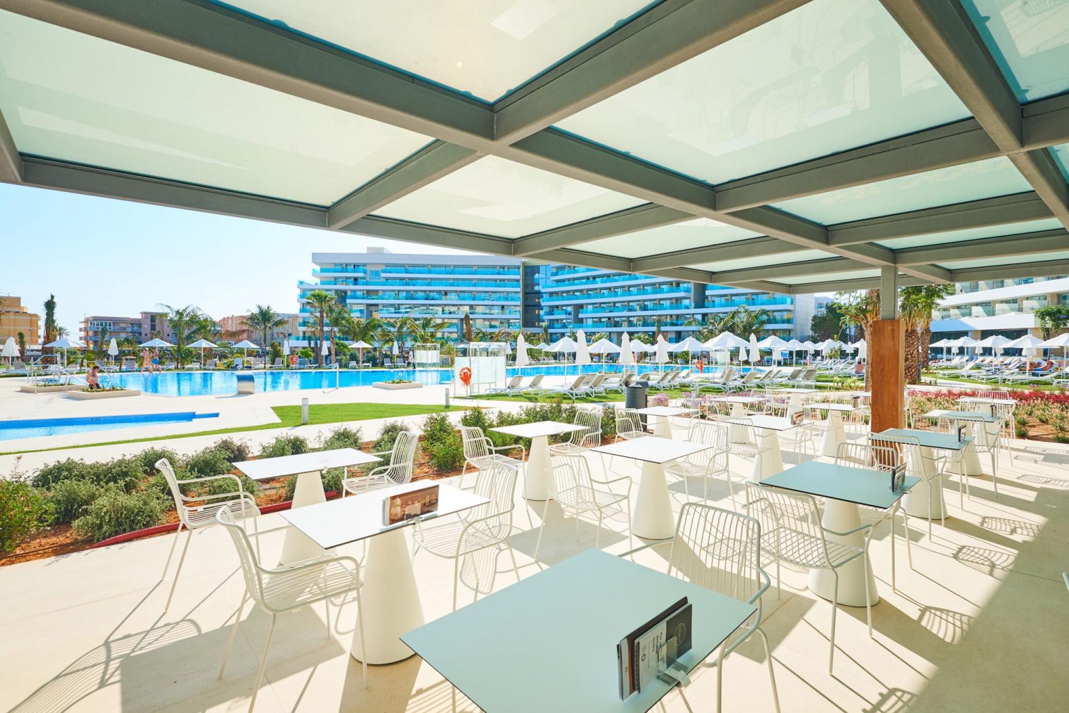 Stay at Hipotels Playa de Palma Palace Mallorca with Golf Planet Holidays