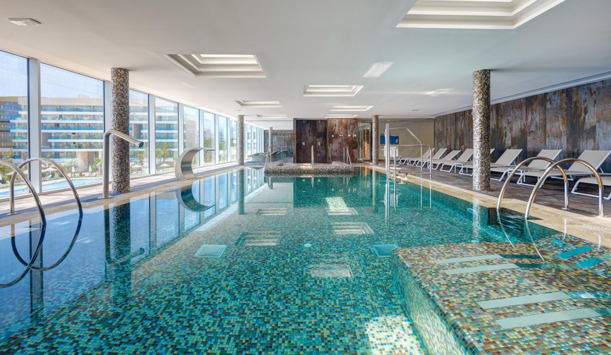 Luxury spa at Hipotels Playa de Palma Palace hotel, Palma