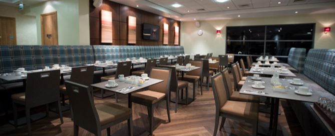 Enjoy breakfast at The Warwickshire Golf and Country Club, England