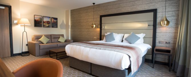 All the bedrooms are spacious at The Warwickshire Golf and Country Club, England