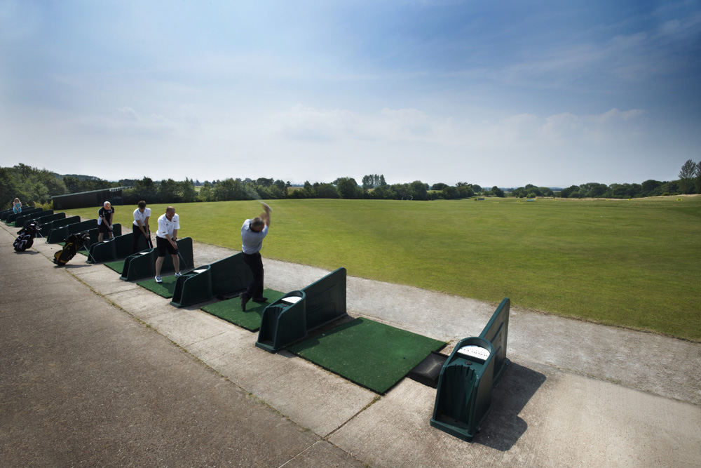 Practising your swing at The Warwickshire Golf Club, England