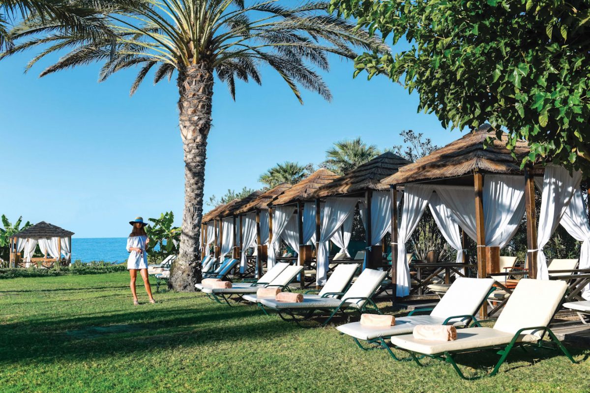 Shade or sun, your choice at Constantinou Bros Athena Royal Beach Hotel Paphos