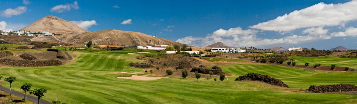Overview of Lanzarote Golf Club, Canary Islands