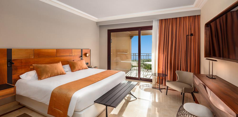 Tranquil bedroom at Lopesan Costa Meloneras, Gran Canaria, Canary Islands