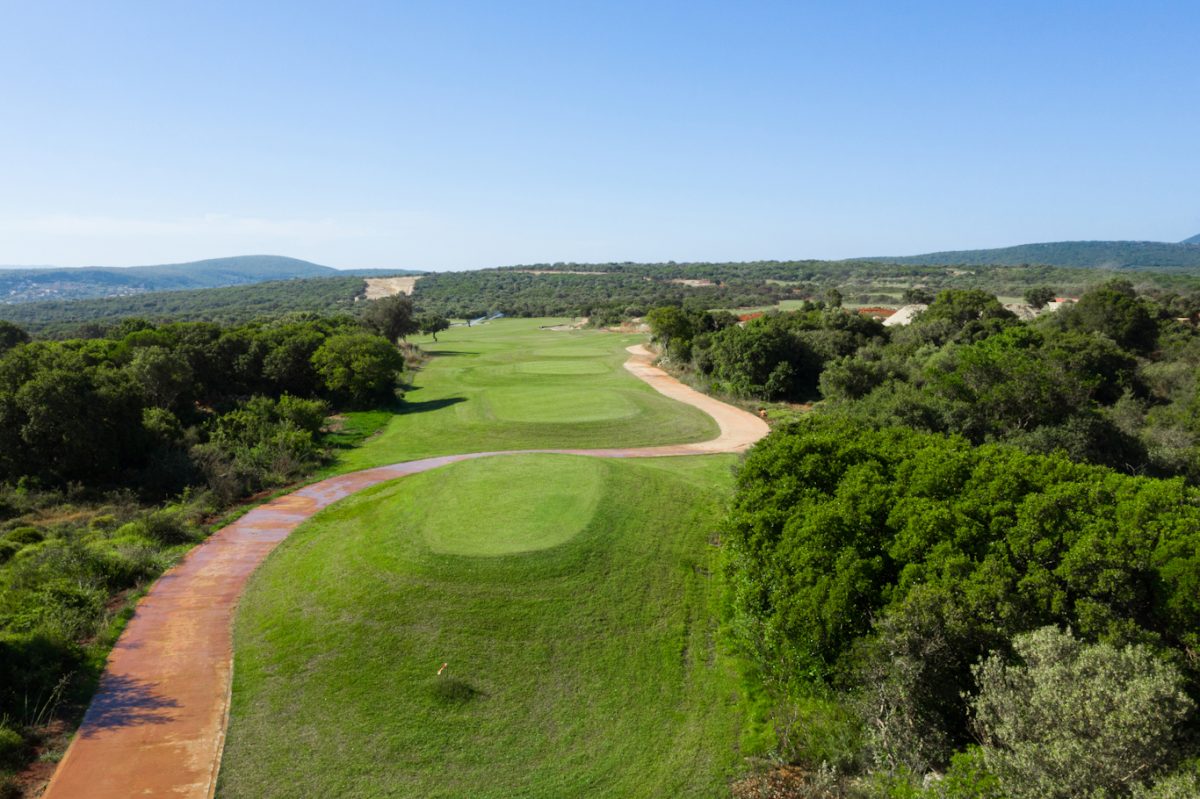 Ready to play at Navarino Hills Golf Course, Costa Navarino, Greece. Golf Planet Holidays