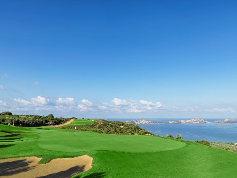 Out to sea from Navarino Hills Golf Course, Greece. Golf Planet Holidays