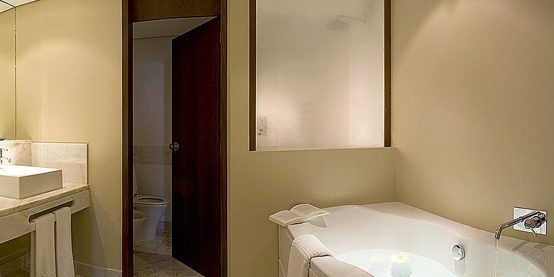 Large bathroom at Pestana Casino Park hotel Funchal, Madeira