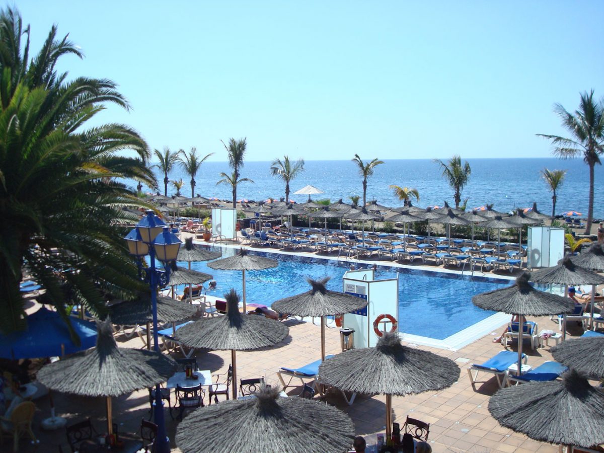 Pool view at Vik Hotel San Antonio, Lanzarote