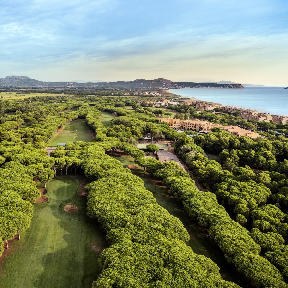 Beautiful setting for La Costa Golf and Beach Resort, Costa Brava, Spain