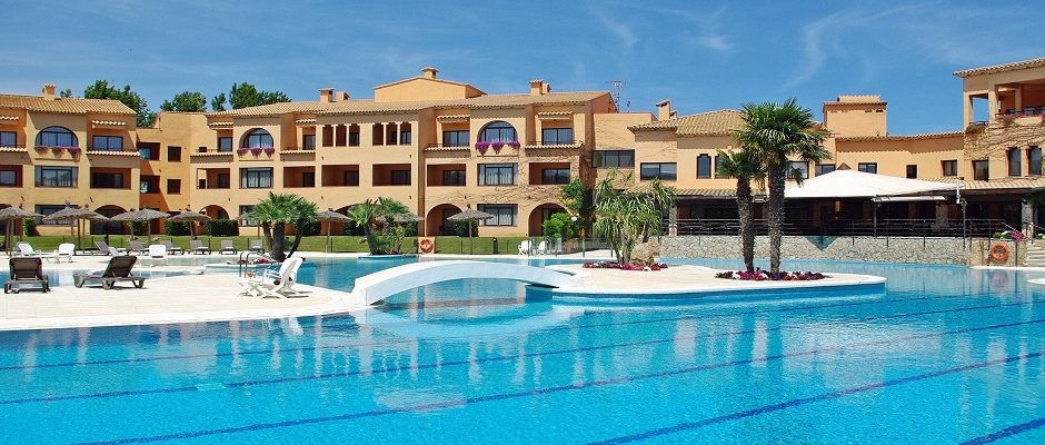 The fantastic pool at La Costa Golf and Beach Resort, Costa Brava, Spain
