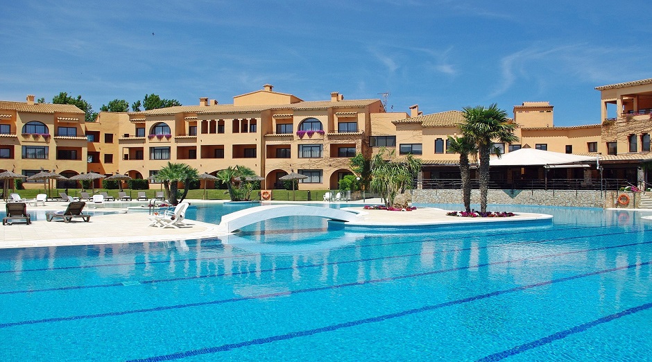 The fantastic pool at La Costa Golf and Beach Resort, Costa Brava, Spain