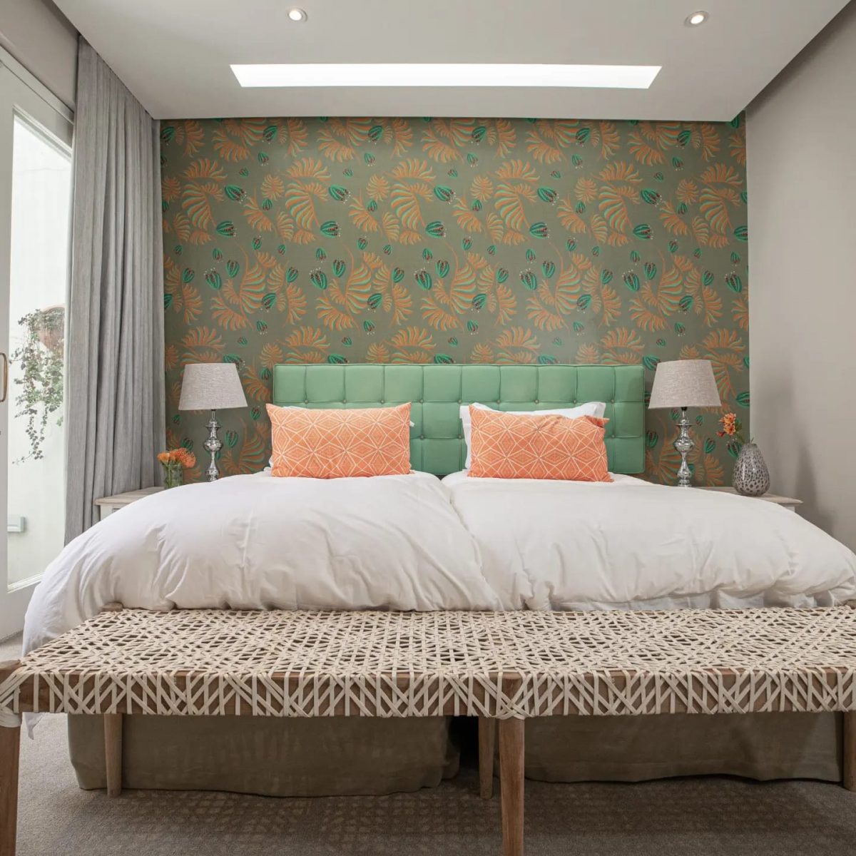 A double bedroom at Thirty On Grace, luxury guesthouse, Cape Town, South Africa