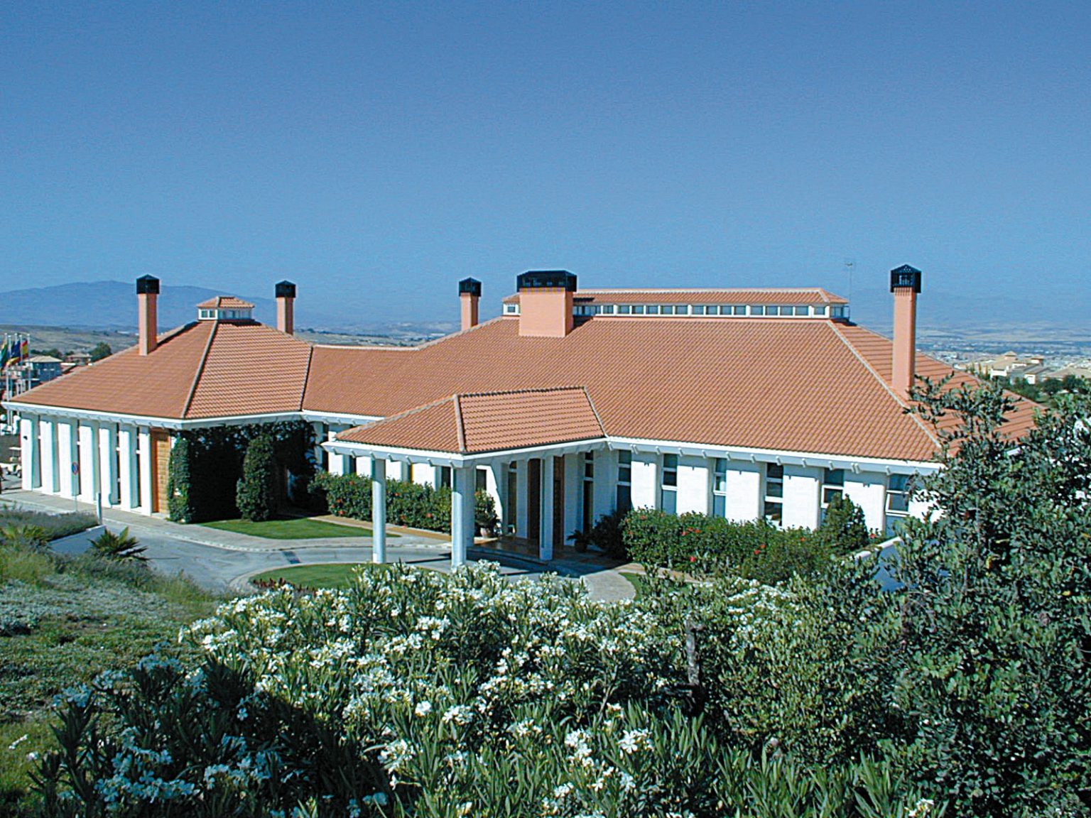 Welcome to the Altorreal Golf clubhouse, Murcia, Spain