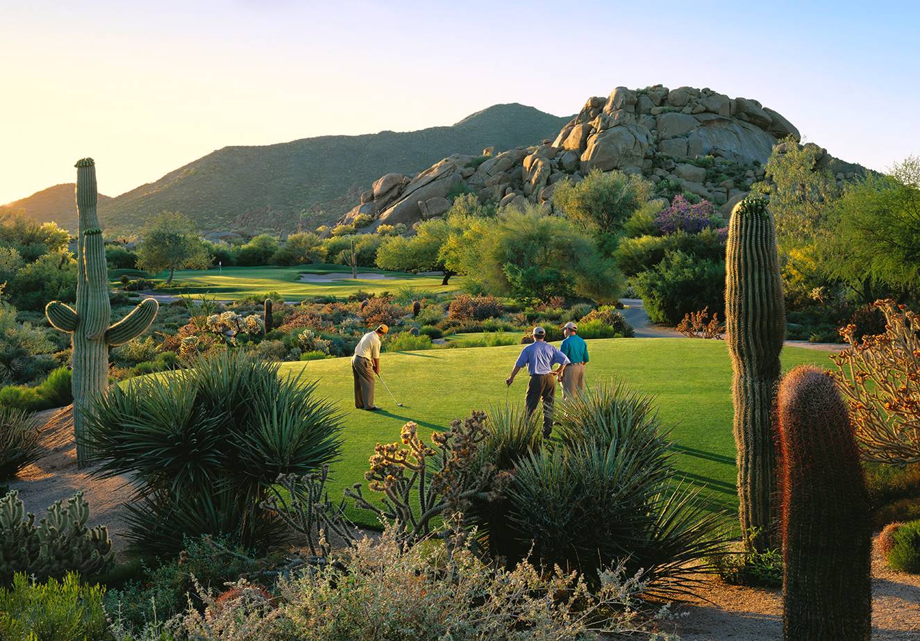 Boulders Golf course at Scottsdale, United States