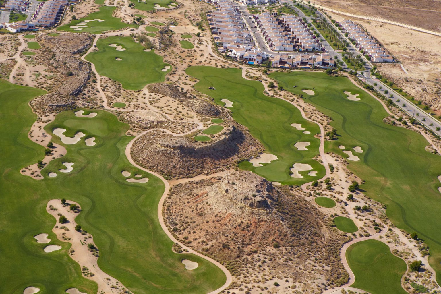 Dramatic views over El Valle Golf, Murcia, Spain