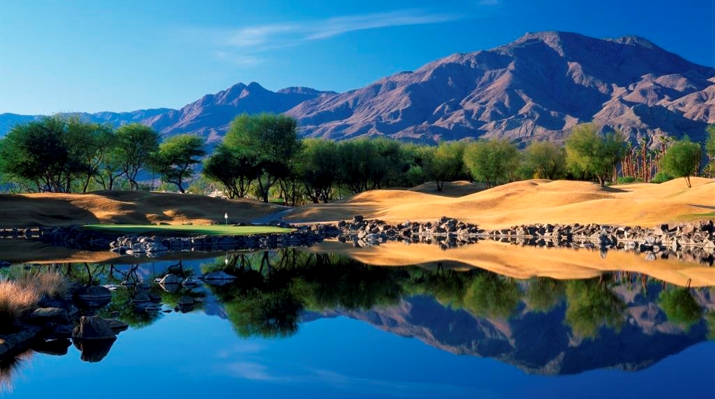 Gorgeous setting for the Stadium Course at PGA West, California, United States