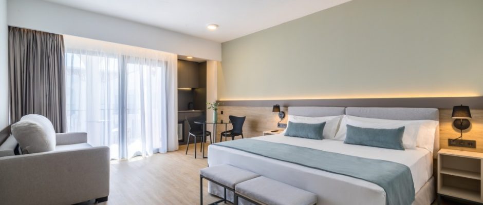 A large double room at Barcelo Occidental Banus, Puerto Banus, Costa del Sol, Spain