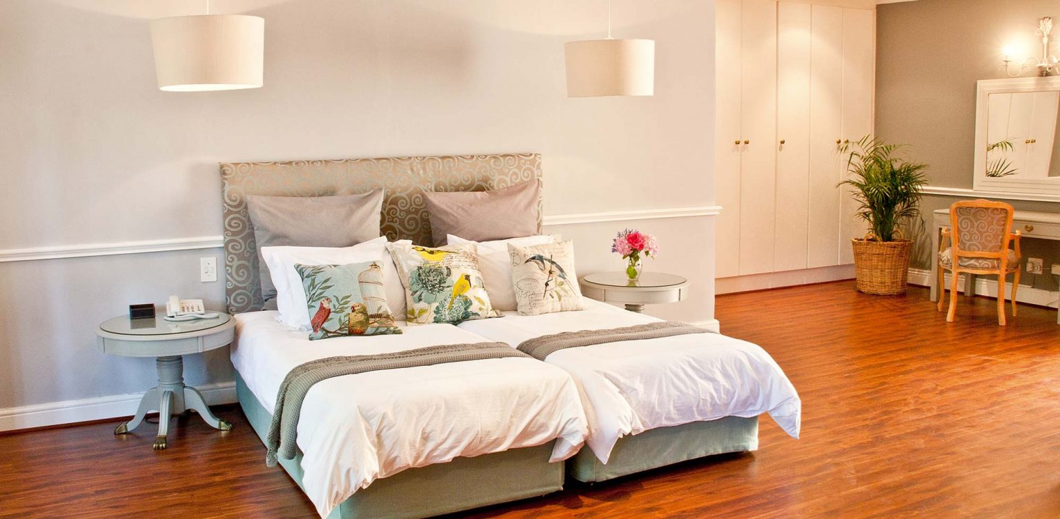 A superior room at Willowbrook Country House, Somerset West, South Africa