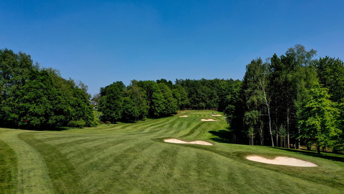 The 11th at Royal Waterloo, Golf Club, Belgium with Golf Planet Holidays