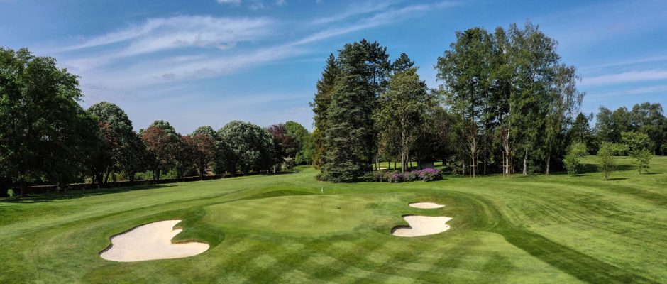 The sixth hole at Royal Waterloo, Golf Club, Belgium with Golf Planet Holidays