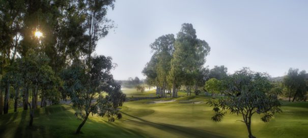 Weaving through the valley at Santana Golf, Mijas, Costa del Sol, Spain. Golf Planet Holidays