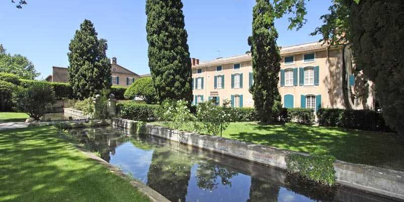 Idyllic setting for Chateau de Servanes, Les Baux de Provence, France. Golf Planet Holidays