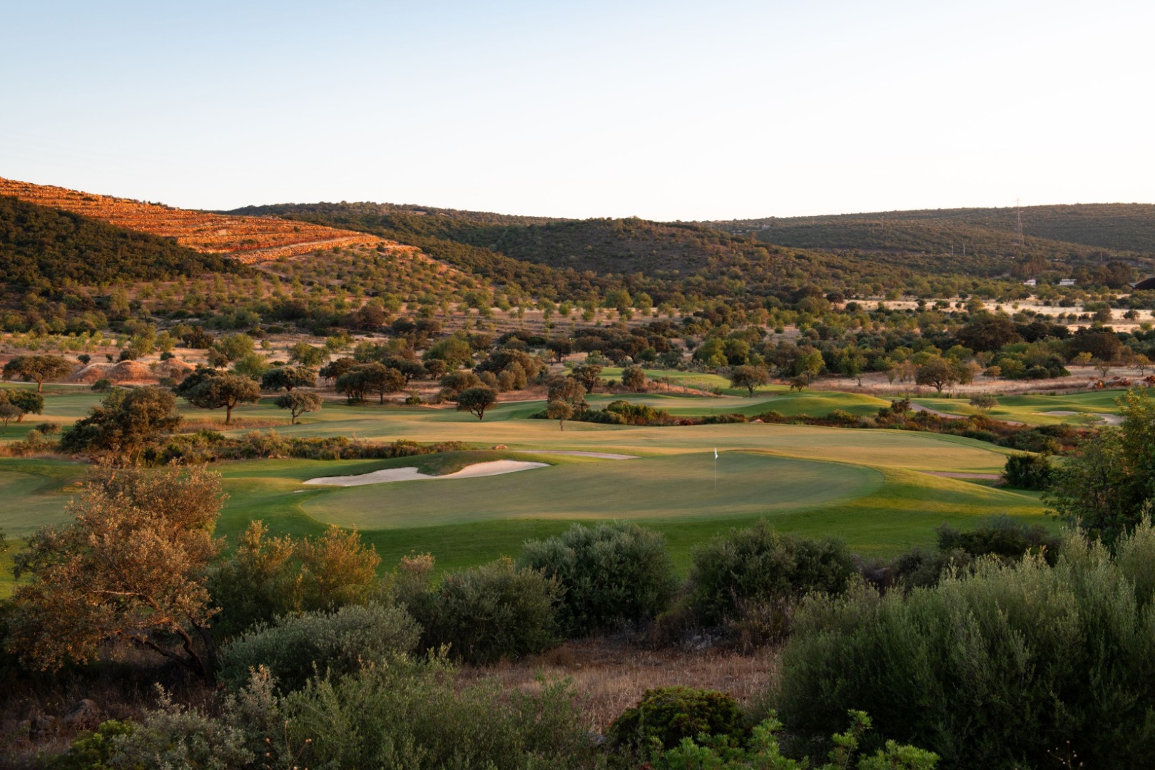 The third green at Ombria Golf Resort, Algarve, Portugal. Golf Planet Holidays