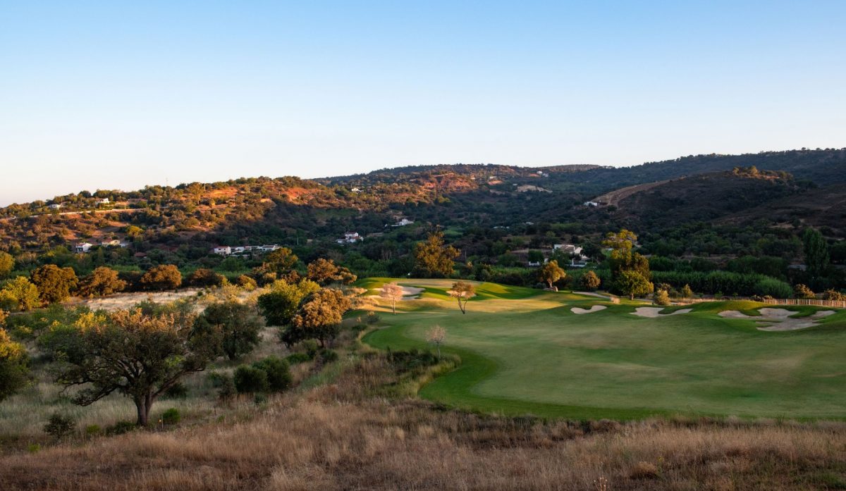 The 9th hole at Ombria Golf Resort, Algarve, Portugal. Golf Planet Holidays
