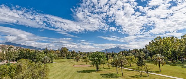Keep them straight at El Paraiso Golf Club, Costa del Sol, Spain. Golf Planet Holidays
