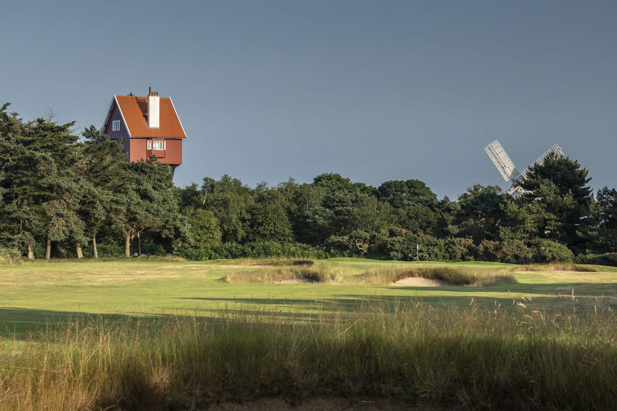 Suffolk landmarks around Thorpeness Golf Club and Hotel, England. Golf Planet Holidays