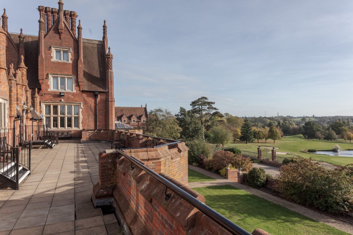 View over the golf course at Dunston Hall Hotel Spa and Golf Resort, Norwich, England. Golf Planet Holidays.