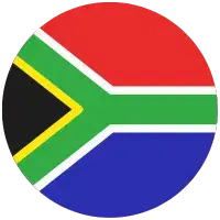 South Africa National Flag. Golf Planet Holidays